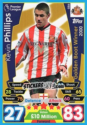 Sticker Kevin Phillips - English Premier League 2017-2018. Match Attax Extra - Topps