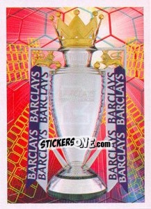 Sticker Premier League Trophy - Premier League Inglese 2010-2011 n. 2 - Topps