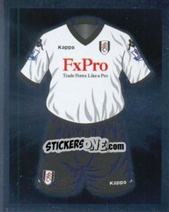 Figurina Fulham - Premier League Inglese 2010-2011 - Topps