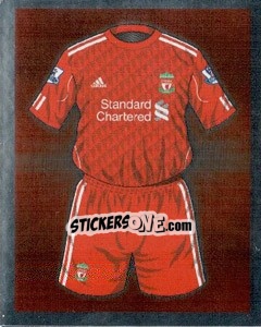 Sticker Liverpool - Premier League Inglese 2010-2011 - Topps