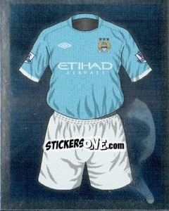 Sticker Manchester City - Premier League Inglese 2010-2011 - Topps