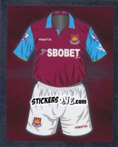 Sticker West Ham United - Premier League Inglese 2010-2011 - Topps