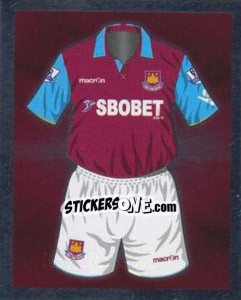 Sticker West Ham United - Premier League Inglese 2010-2011 n. 20 - Topps