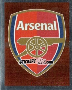 Sticker Arsenal Logo - Premier League Inglese 2010-2011 n. 23 - Topps