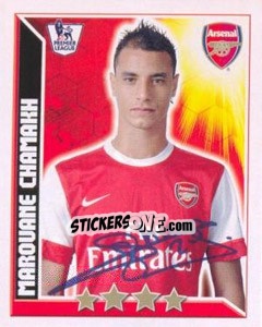 Figurina Marouane Chamakh - Premier League Inglese 2010-2011 - Topps