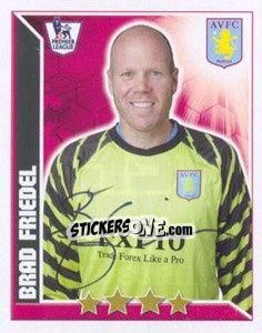 Sticker Brad Friedel - Premier League Inglese 2010-2011 n. 45 - Topps