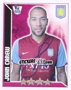 Figurina John Carew - Premier League Inglese 2010-2011 - Topps