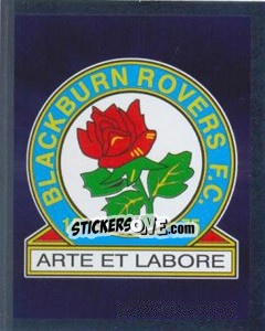 Sticker Blackburn Rovers Logo - Premier League Inglese 2010-2011 - Topps