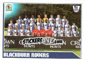 Sticker Blackburn Rovers Team