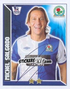 Sticker Michel Salgado - Premier League Inglese 2010-2011 - Topps