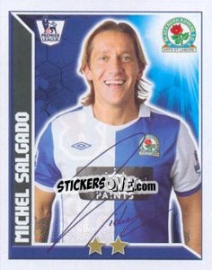 Sticker Michel Salgado - Premier League Inglese 2010-2011 n. 86 - Topps
