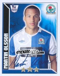 Sticker Martin Olsson - Premier League Inglese 2010-2011 n. 89 - Topps