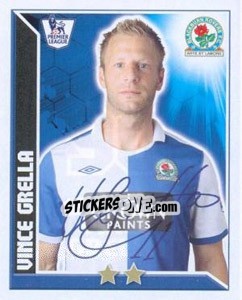 Sticker Vince Grella - Premier League Inglese 2010-2011 - Topps