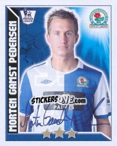 Cromo Morten Gamst Pedersen - Premier League Inglese 2010-2011 - Topps
