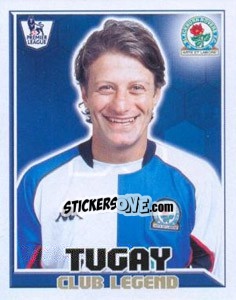 Sticker Tugay - Club Legend - Premier League Inglese 2010-2011 n. 98 - Topps
