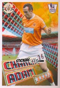 Sticker Charlie Adam - Star Player - Premier League Inglese 2010-2011 - Topps