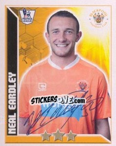Sticker Neal Eardley - Premier League Inglese 2010-2011 n. 105 - Topps