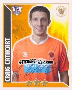 Sticker Craig Cathcart - Premier League Inglese 2010-2011 n. 107 - Topps