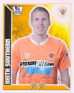 Sticker Keith Southern - Premier League Inglese 2010-2011 n. 109 - Topps