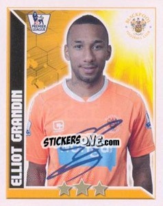 Sticker Elliot Grandin - Premier League Inglese 2010-2011 n. 111 - Topps