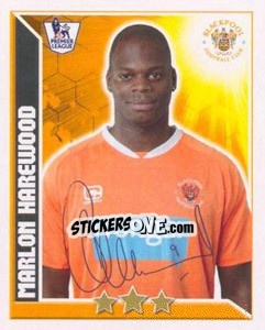 Sticker Marlon Harewood - Premier League Inglese 2010-2011 n. 114 - Topps