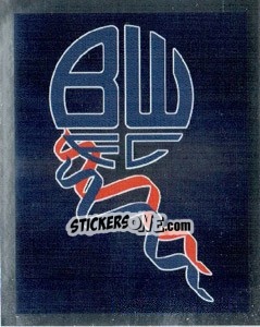 Sticker Bolton Wanderers Logo - Premier League Inglese 2010-2011 n. 118 - Topps