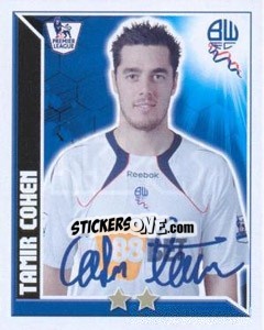 Sticker Tamir Cohen - Premier League Inglese 2010-2011 n. 128 - Topps