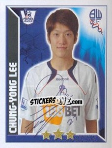 Figurina Chung-Yong Lee - Premier League Inglese 2010-2011 - Topps