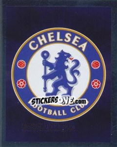 Cromo Chelsea Logo - Premier League Inglese 2010-2011 - Topps