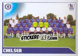 Figurina Chelsea Team - Premier League Inglese 2010-2011 - Topps