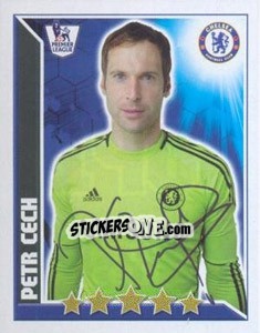 Sticker Petr Cech - Premier League Inglese 2010-2011 n. 140 - Topps