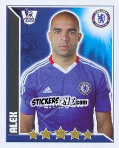Sticker Alex - Premier League Inglese 2010-2011 n. 141 - Topps