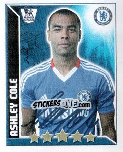 Figurina Ashley Cole - Premier League Inglese 2010-2011 - Topps