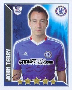 Sticker John Terry - Premier League Inglese 2010-2011 n. 144 - Topps