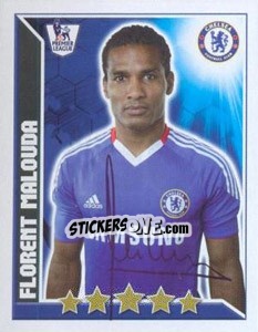 Sticker Florent Malouda - Premier League Inglese 2010-2011 n. 146 - Topps