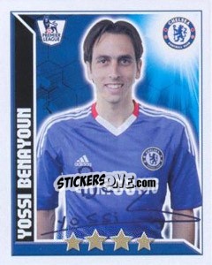 Sticker Yossi Benayoun - Premier League Inglese 2010-2011 n. 149 - Topps