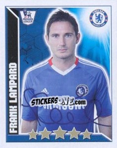 Sticker Frank Lampard - Premier League Inglese 2010-2011 n. 151 - Topps