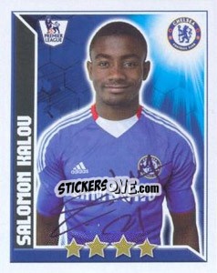 Sticker Salomon Kalou - Premier League Inglese 2010-2011 - Topps