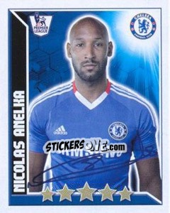 Figurina Nicolas Anelka - Premier League Inglese 2010-2011 - Topps