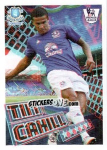 Figurina Tim Cahill - Star Player - Premier League Inglese 2010-2011 - Topps
