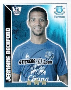 Cromo Jermaine Beckford - Premier League Inglese 2010-2011 n. 172 - Topps
