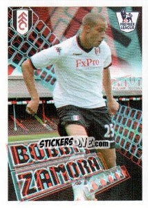 Sticker Bobby Zamora - Star Player - Premier League Inglese 2010-2011 n. 177 - Topps