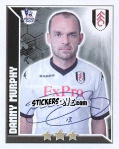 Figurina Danny Murphy - Premier League Inglese 2010-2011 - Topps