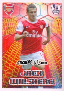 Figurina Jack Wilshere - Premier League Inglese 2010-2011 - Topps