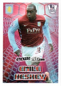 Sticker Emile Heskey - Premier League Inglese 2010-2011 - Topps