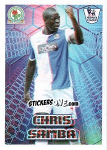 Sticker Christopher Samba - Premier League Inglese 2010-2011 n. 216 - Topps