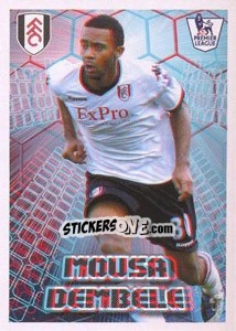 Sticker Mousa Dembele - Premier League Inglese 2010-2011 n. 221 - Topps