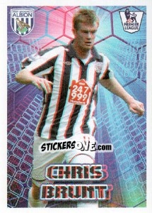 Sticker Chris Brunt - Premier League Inglese 2010-2011 - Topps