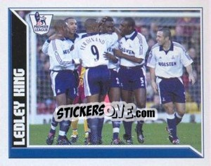 Sticker Ledley King, 2001 - Premier League Inglese 2010-2011 n. 236 - Topps