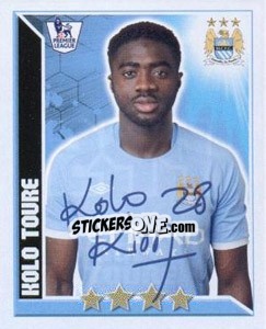 Sticker Kolo Toure - Premier League Inglese 2010-2011 n. 244 - Topps